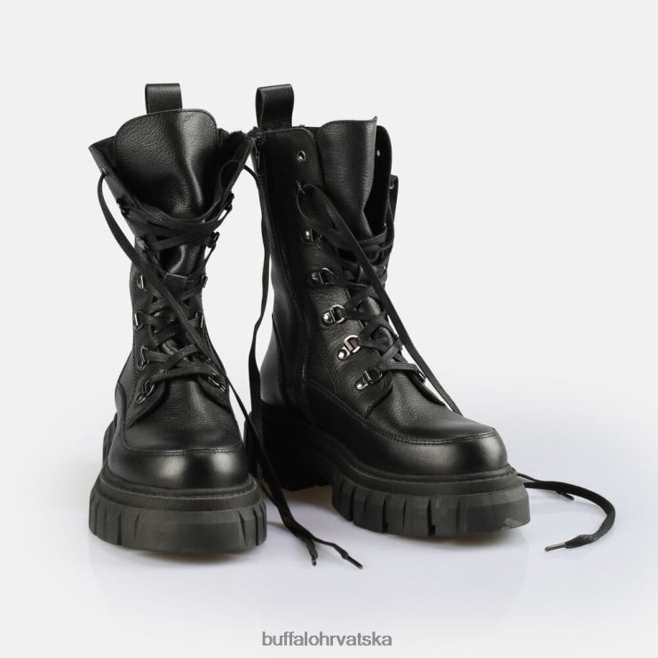 crno Buffalo scape laceup hi tople gležnjače |čizme TDD6T505